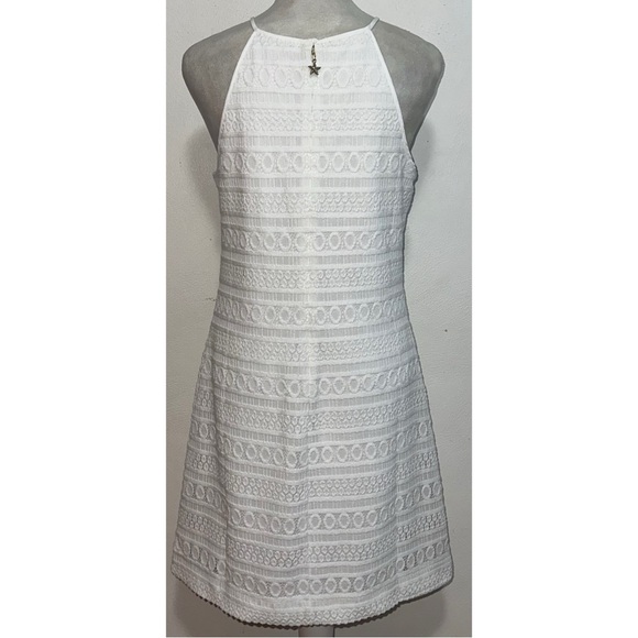 Lilly Pulitzer White Crochet Eyelet Lace Dress - Picture 4 of 10